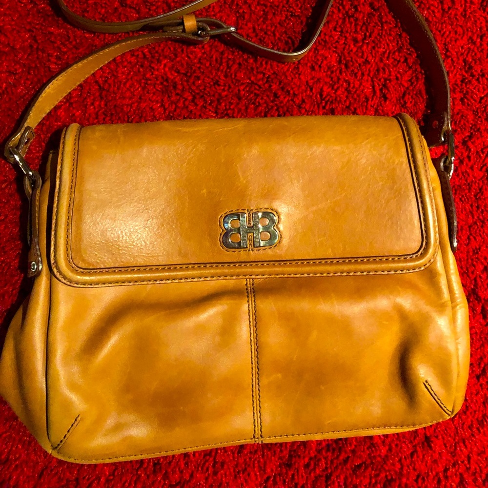 AUTHENTIC HUGO BOSS TAN CROSSBODY